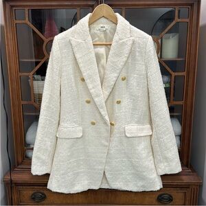 Jason Wu tweed Cream blazer Size M
